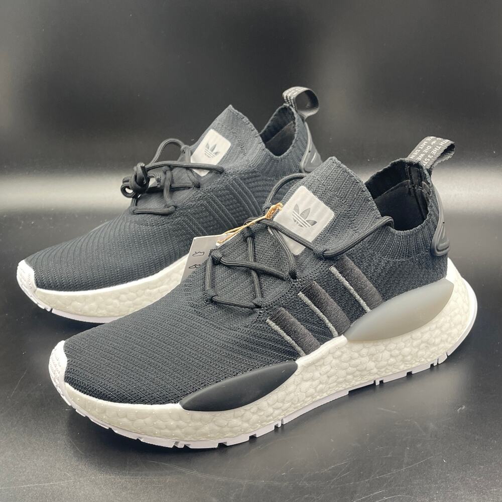 Adidas NMD W1 Core Black/Cloud White Running Shoes IG0480, Women's Size 8.5